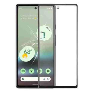 For Google Pixel 6a Front Screen Outer Glass Lens with OCA Optically Clear Adhesive