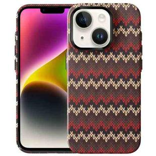 For iPhone 14 Textile Texture Matte Ultra-thin Phone Case(Red)