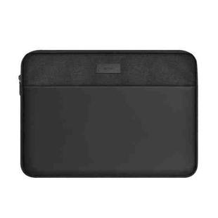 For 14 inch Laptop WIWU Minimalist Ultra-thin Laptop Sleeve(Black)