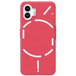 For Nothing Phone 2 NILLKIN Frosted Shield Phone Protective Case(Red)