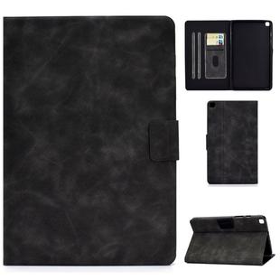 For Samsung Galaxy Tab A 8.0 (2019) T290/T295 Cowhide Texture Horizontal Flip Leather Case with Holder & Card Slots(Grey)