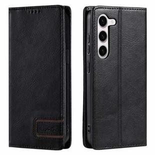 For Samsung Galaxy S23+ 5G TTUDRCH RFID Retro Texture Magnetic Leather Phone Case(Black)