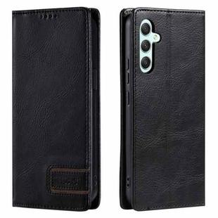 For Samsung Galaxy A14 5G / 4G TTUDRCH RFID Retro Texture Magnetic Leather Phone Case(Black)