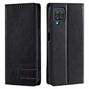 For Samsung Galaxy A42 5G / M42 5G TTUDRCH RFID Retro Texture Magnetic Leather Phone Case(Black)