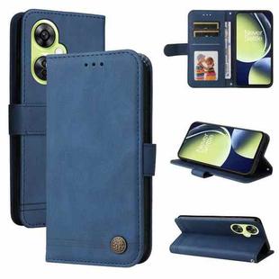 For OnePlus Nord CE 3 Lite/Nord N30 Skin Feel Life Tree Metal Button Leather Phone Case(Blue)