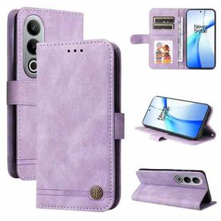 For OnePlus Ace 3V Skin Feel Life Tree Metal Button Leather Phone Case(Purple)