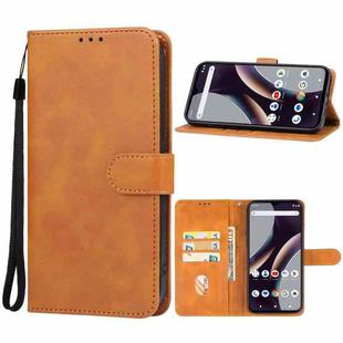 For BLU G53 Leather Phone Case(Brown)
