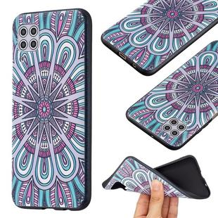 For Huawei P40 lite Embossment Patterned TPU Soft Protector Cover Case(Mandala)