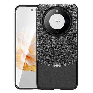 For Huawei Mate 60 Pro Litchi Texture TPU Shockproof Phone Case(Black)