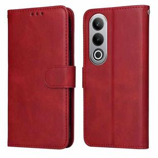 For OnePlus Nord CE4 Classic Calf Texture Flip Leather Phone Case(Red)