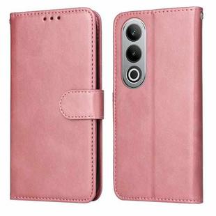 For OnePlus Nord CE4 Classic Calf Texture Flip Leather Phone Case(Rose Gold)