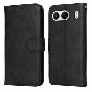 For OnePlus Nord 4 Classic Calf Texture Flip Leather Phone Case(Black)