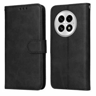 For OnePlus 13 Classic Calf Texture Flip Leather Phone Case(Black)