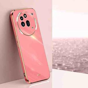 For Nothing Phone 3A Pro XINLI Straight Edge 6D Electroplate TPU Phone Case(Hawthorn Red)