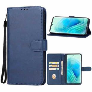 For Itel S23+ Leather Phone Case(Blue)