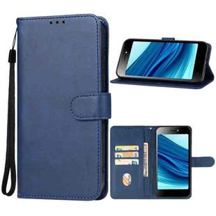 For Itel A25 Leather Phone Case(Blue)