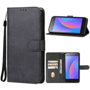 For Itel A35 Leather Phone Case(Black)