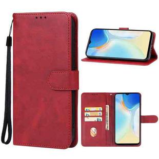 For Itel A70 Leather Phone Case(Red)