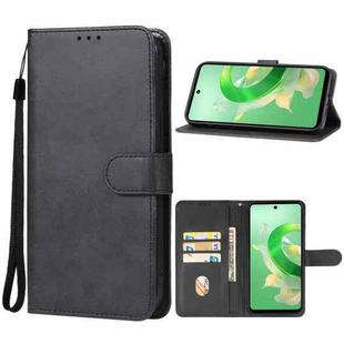 For Itel P55+ Leather Phone Case(Black)