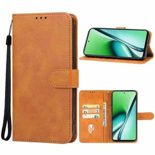 For Itel RS4 Leather Phone Case(Brown)