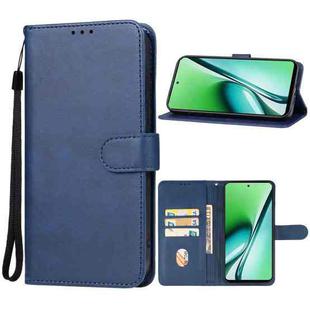 For Itel RS4 Leather Phone Case(Blue)
