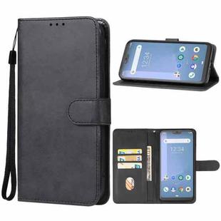 For Fujitsu Arrows U 801FJ Leather Phone Case(Black)
