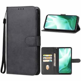 For Fujitsu Arrows We2 Plus Leather Phone Case(Black)