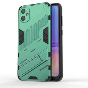 For Samsung Galaxy A05 4G Punk Armor 2 in 1 PC + TPU Shockproof Phone Case with Invisible Holder(Green)