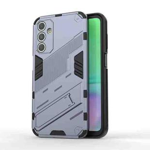 For Samsung Galaxy A15 Punk Armor 2 in 1 PC + TPU Shockproof Phone Case with Invisible Holder(Grey)