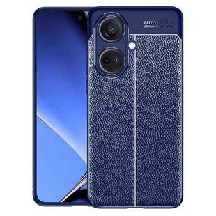 For OPPO K11 5G/OnePlus Nord CE3 Litchi Texture Shockproof TPU Phone Case(Blue)