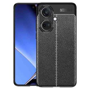 For OPPO K11 5G/OnePlus Nord CE3 Litchi Texture Shockproof TPU Phone Case(Black)