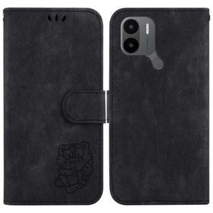 For Xiaomi Redmi A1+ 4G Global Little Tiger Embossed Leather Phone Case(Black)