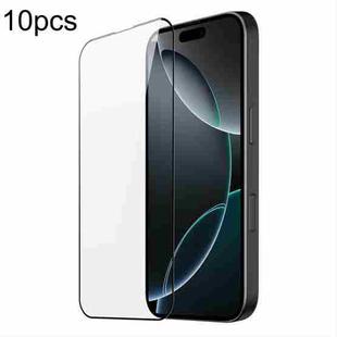 For iPhone 16 Pro 10pcs DUX DUCIS 0.33mm 9H Medium Alumina Tempered Glass Film