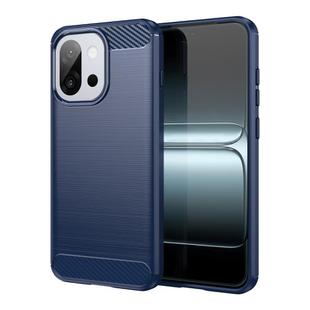 For OnePlus 13T Carbon Fiber Brushed Texture TPU Phone Case(Blue)