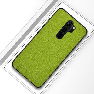 For Xiaomi Redmi 9 Shockproof Cloth Texture PC+ TPU Protective Case(Green)