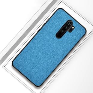 For Xiaomi Redmi 9 Shockproof Cloth Texture PC+ TPU Protective Case(Blue)