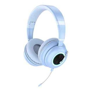 KE-29 Foldable Wireless Headset with Microphone(Blue)