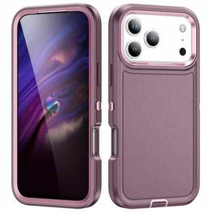 For iPhone 17 Pro Max Life Waterproof Rugged Phone Case(Purple + Pink)