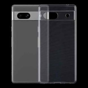For Google Pixel 7a Ultra-thin Transparent TPU Phone Case