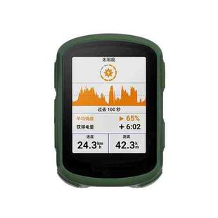 For Garmin Edge 540 / 840 Stopwatch Silicone Protective Case(Army Green)