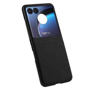 For Motorola Razr 40 Ultra ViLi TC Series Kevlar Carbon Fiber Texture Phone Case(Black)