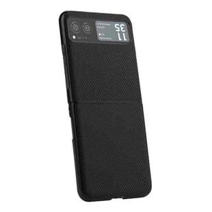 For Motorola Razr 40 ViLi TC Series Kevlar Carbon Fiber Texture Phone Case(Black)