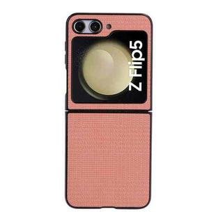 For Samsung Galaxy Z Flip5 ViLi TH Series Shockproof TPU + PC Phone Case(Pink)