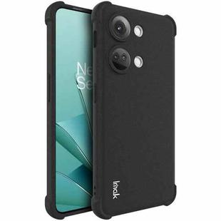 For OnePlus Ace 2V 5G/Nord 3 5G imak Shockproof Airbag TPU Phone Case(Matte Black)