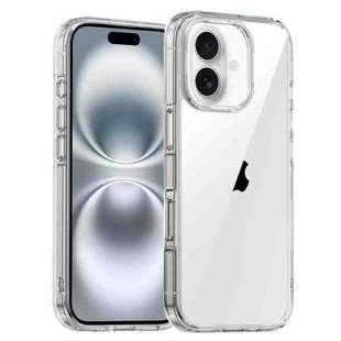 For iPhone 16 iPAKY Aurora Series Shockproof PC + TPU Protective Phone Case(Transparent)