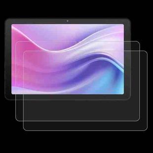 For Aiwa Tab AE10 2pcs 9H 0.3mm Explosion-proof Tempered Glass Film