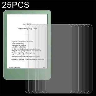 For Amazon Kindle 2024 6.0 25pcs 9H 0.3mm Explosion-proof Tempered Glass Film