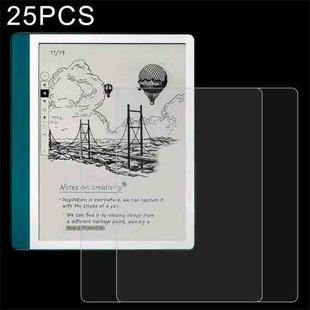 For Amazon Kindle Scribe 10.2 2024 25pcs 9H 0.3mm Explosion-proof Tempered Glass Film