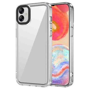 For Samsung Galaxy A04e Transparent Acrylic + TPU Shockproof Phone Case(Transparent)