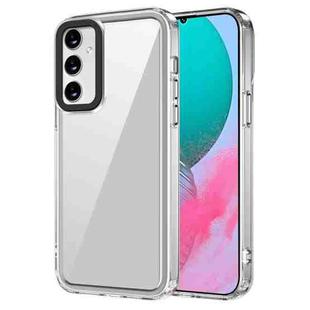 For Samsung Galaxy M54 5G Transparent Acrylic + TPU Shockproof Phone Case(Transparent)